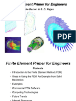 Finite Element Primer For Engineers: Mike Barton & S. D. Rajan