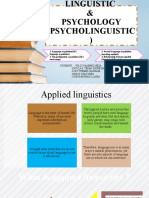 Applied Linguistic - Psycholinguistic Final