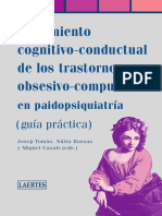 Tratamiento Cognitivo Conductual de Los Trastornos Obsesivo-compulsivos en Paidopsiquiatría