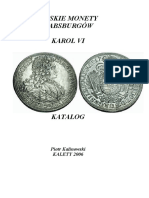 Katalog Slaskich Monet Karola Vi