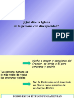 La Iglesia y la persona con discapacidad