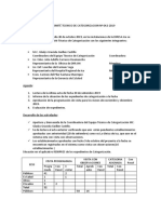 Acta de Reunion Del Comité Tecnico de Categorizacion #038