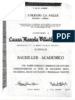 Diploma Bachillerato