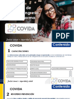 Instructivo de Registro e Ingreso Plataforma COVIDA 2021