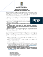 Anexo 4 Instructivo Formato de Matricula