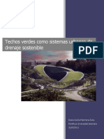 Techos Verdes Como Sistemas Urbanos de Drenaje Sostenible.