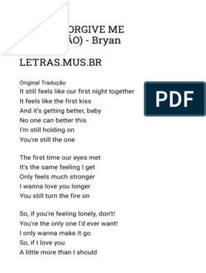 PLEASE FORGIVE ME (TRADUÇÃO) - Bryan Adams