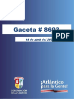Gaceta 8603