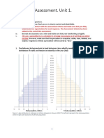 Summative Assessment Unit 1 Distributions