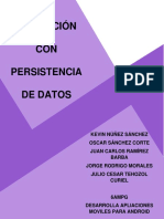 Aplicación Con Persistencia de Datos