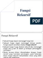 Fungsi Rekursif