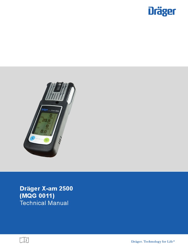 Dräger X-Am 2500 (MQG 0011) : Technical Manual, PDF