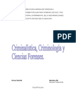 Criminalistica Criminologia y Ciencias Forenses