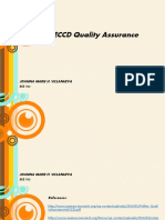 Eced 708 Arts JANUARY 18, 2020: ECCD Quality Assurance