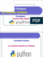 13 - Le Module Random en Python - Yassine Ben Salah