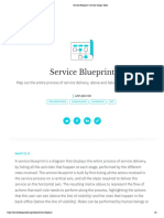 Service Blueprint - Service Design Tools