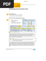 S4D440 - Custom Code Migration From SAP ERP To SAP S4HANA Part 3