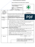 Sop Pemeriksaan Kesehatan Di Posko Cimalaka