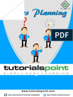 Sales Planning Tutorial