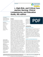 Basic, High-Risk, and Critical Care Intrapartum Nursing: Clinical Competencies and Education Guide, 6th Edition