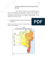 Desenvolvimento econômico da Bahia e suas regiões de 1990 a 2000