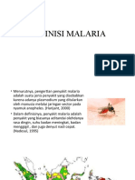 Definisi Malaria