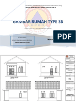 Gambar Rumah Tinggal Type 36