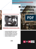 TA10  RETORNO A LA DEMOCRACIA 1980-1990