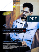 Updated 2020 MDCAT Vocab by Sir Salman Ul Wahe