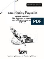 Malikhaing Pagsulat-Q1-M7-JeanJo