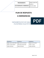 Plan de Respuesta A Emergencias CEYCA-2021 Implementacion de Pararrayos