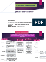 Mapa Conceptual Aptitudes Sobresalientes