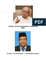 KOLENAL DATUK PROFESOR DR HJ HAMZAH BIN OMAR