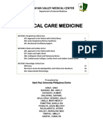 Critical Care Medicine Outline