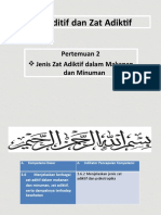 2. zat adiktif dan psikotropika