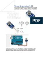 HOLAMQ-5 Sensor de Gas Natural y LP