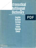 Astronautical Multilingual Dictionary - English, Russian, German, French, Italian, Spanish, Czech (PDFDrive)
