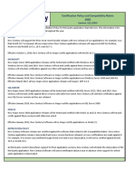 Compatibility Matrix - 11 - 11 - 2020