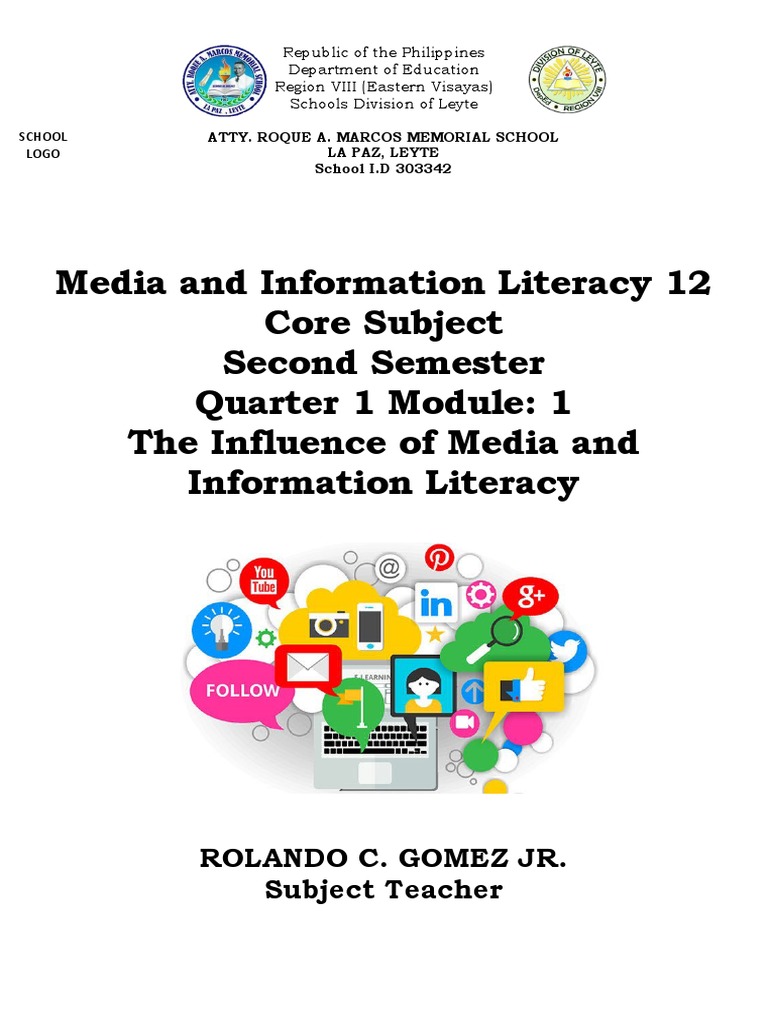 Media and Information Literacy Module 1 | PDF