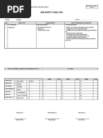 69.JSA Loading & Unloading Material | PDF | Risk Assessment | Hazards