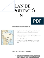 Plan de Exportación