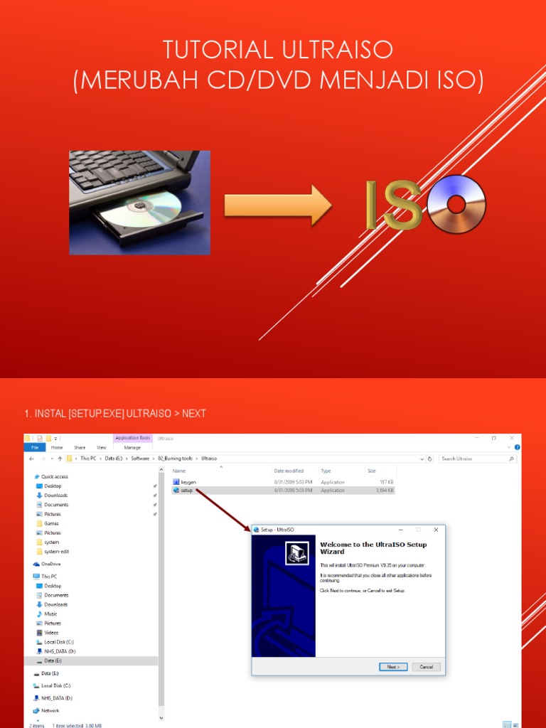 Tutorial Ultraiso (Merubah CD Atau DVD Menjadi File ISO) PDF