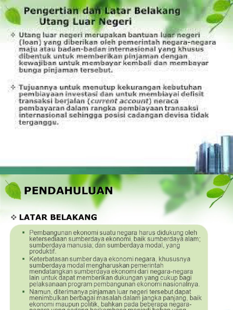 Bahan Kuliah Bantuan Luar Negeri Pdf