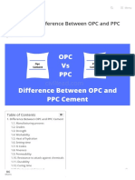 OPC Vs PPC - Difference Between OPC and PPC Cement - Civil Lead