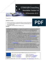Newsletter COMPASS Fonduri UE nr.35 Decembrie 2010