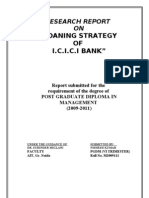 Loaning Strategy of Icici Bank