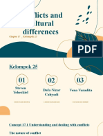 Conflicts and Cultural Differences: Chapter 17 - Kelompok 25