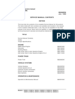 Service Manual Contents Notice: For Use in Service Manual Form SB2199E SB2200E00 J U N - 1 9 9 9