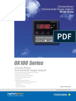 OX100 Series: Zirconia-Sensor Environmental Oxygen Analyzer