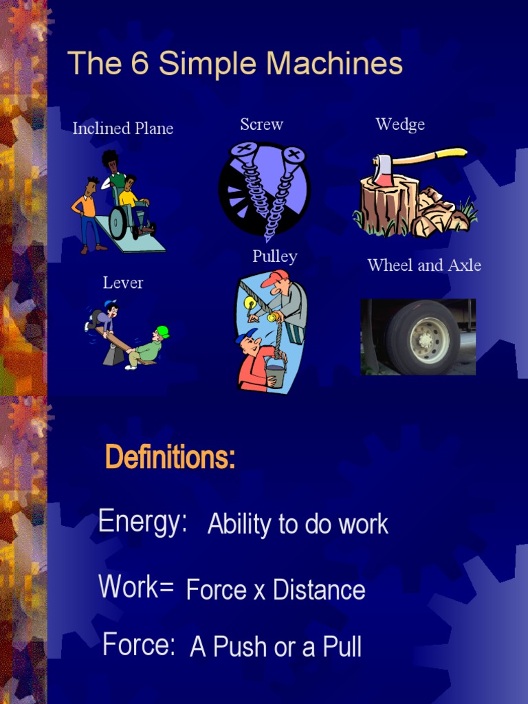 Simple Machines Explained | PDF | Lever | Machines